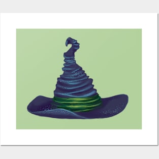 Witch Hat - Cerulean Posters and Art